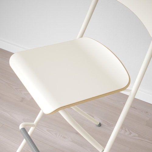 Bar stool with backrest foldable top